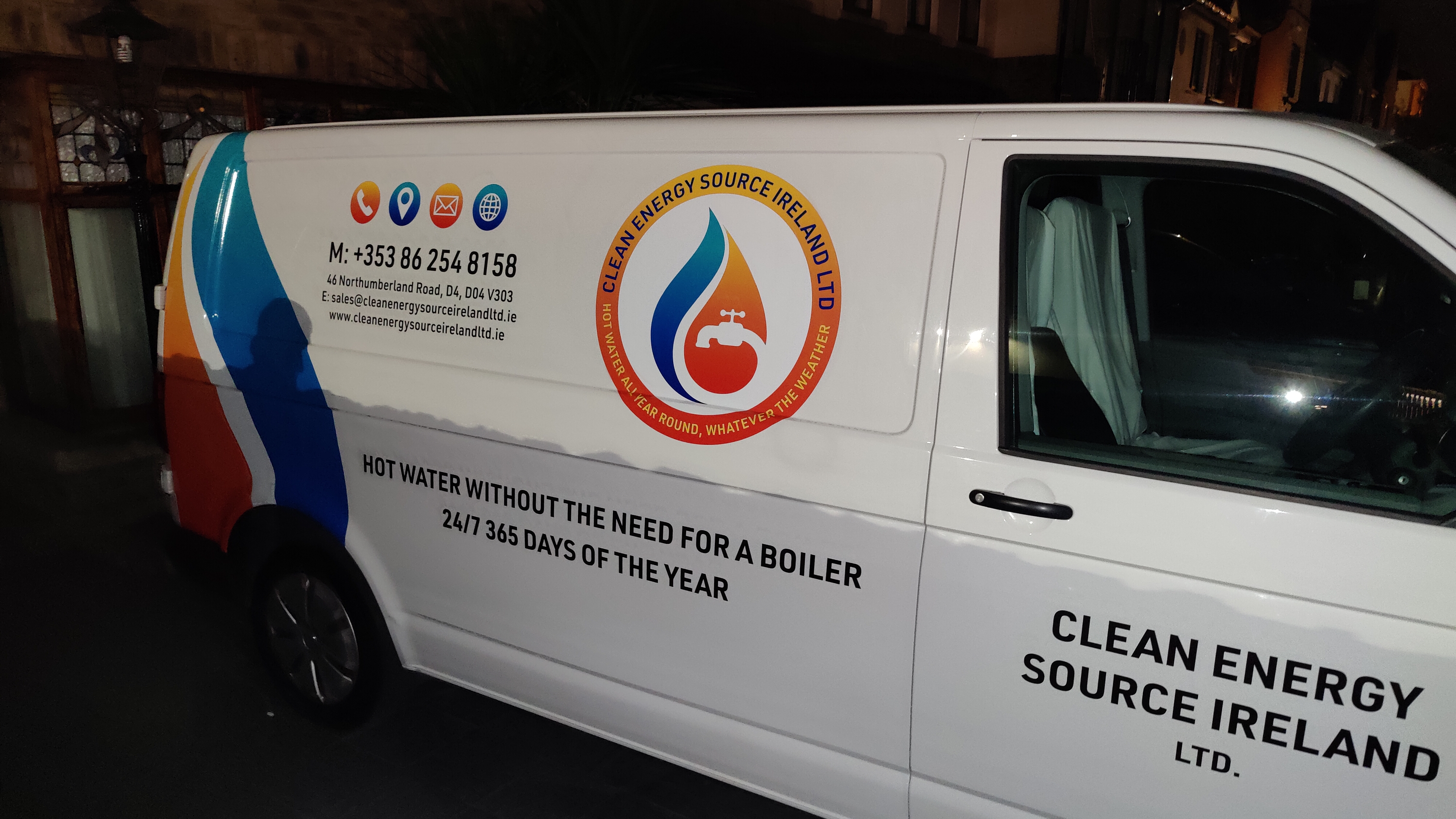 Clean Energy Source Ireland Ltd. company van